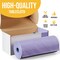 Party Solids 54" x 300' Plastic Table Cover Roll with Slide Cutter – Cut-to-Size Dispenser Box – Makes Up to 36 Disposable 8' Rectangle Tablecloths by Exquisite
